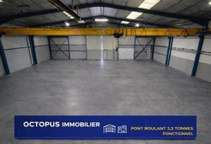 Atelier équipé à louer Toulouse - Pont roulant 3,2T
