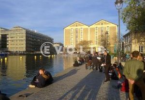Local commercial à louer Paris 19e près bassin de la Villette