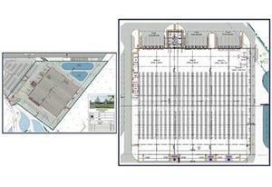 Location plateforme logistique Brebières - Proximité D621, A21, A1, A26