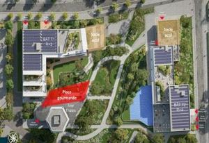 Location bureaux Pessac - Parc tertiaire AMPERIS, proche transports