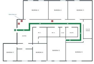 Location bureaux Paris 1 - Proche transports