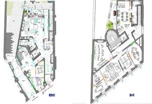 Location bureaux Paris 17 - Porte Maillot, immeuble indépendant