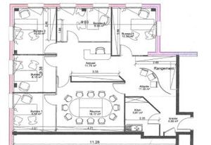 Vente bureaux secteur François Verdier, Toulouse, proche transports