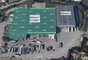 Location entrepôt logistique Monteux - Parc des Escampades