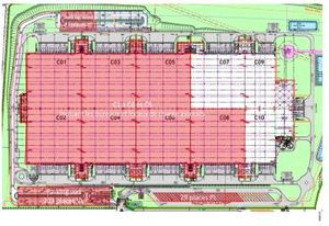 Location plateforme logistique Amiens - ZAC des Bornes du Temps II - A16