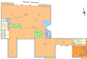 Location bureaux Paris 2 - Proche transports en commun