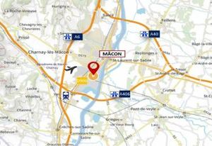 Location cellules logistiques Macon - Accès A6 et A40