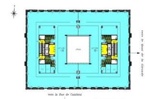 Location bureaux Paris 19 - Proche transports