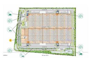 Location entrepôt Auneau-Bleury-Saint-Symphorien - Proche autoroutes