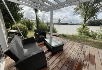 Location bureau Saint-Herblain - Vue sur la Loire et accès bus