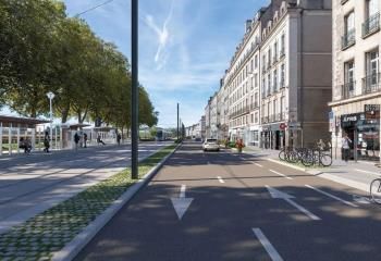 Location local commercial Nantes centre - Vitrine d'angle