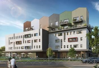 Bureaux neufs Rezé - Porte de Rezé, Chronobus 4 et Leclerc Océane