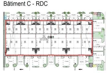 Location local d'activité Le Haillan - Innovespace en construction