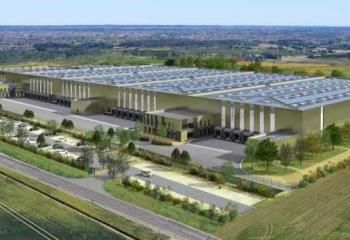 Location entrepôt neuf classe A Trangé - Proximité A11 et A81