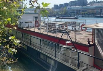 Location bureaux sur péniche Boulogne-Billancourt - Proche métro et tram