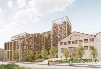 Bureaux neufs à louer Euroméditerranée, proche tramway et métro