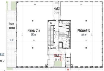 Location bureaux Villeneuve-d'Ascq - Proche Businesspole