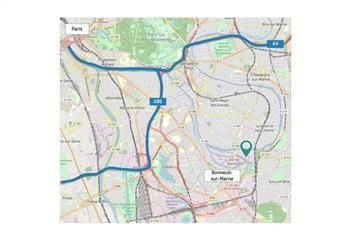 Terrain industriel à louer - Bonneuil-sur-Marne, accès A4 et A86