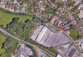 Terrain industriel à vendre Miserey-Salines - accès rocade et centre commercial