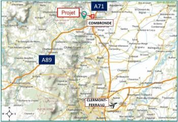 Entrepôt logistique à vendre Combronde - Proche RCEA et autoroutes