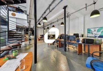 Vente bureaux Paris 19 proche canal de l'Ourcq et RER Rosa Parks
