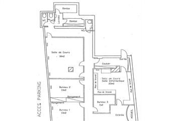 Vente bureaux Paris 20 - Proche des transports