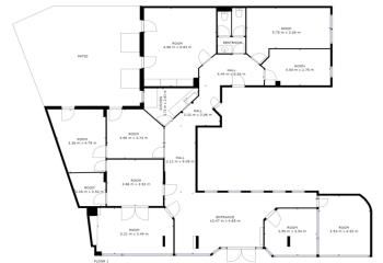 Bureaux à vendre Bordeaux - Terrasse et parking en sous-sol