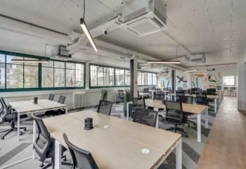 Plateau privatif 30 postes - Paris 19 - Métro Pyrénées - Buttes-Chaumont