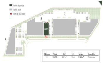 Location local d'activité Lisses - Parc d'activité
