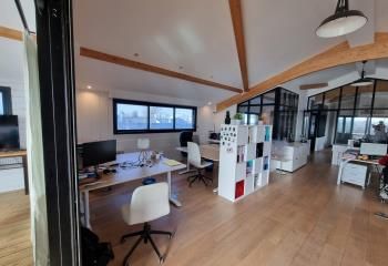 Location bureaux Saint-Herblain - Vue sur la Loire et accès bus