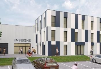 Location entrepôt bureaux Vannes - Proximité RN 165 et gare