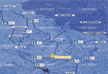 Location entrepôt logistique SEVESO SB Saint-Léger-près-Troyes - Projet A5