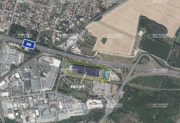 Projet entrepôt logistique Classe A à vendre Châtenoy-le-Royal - Proximité A6