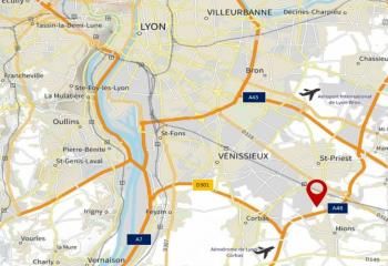 Location entrepôt Mions - Proximité A46 et A43