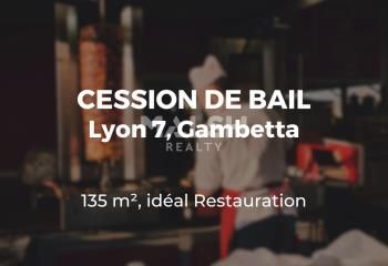 Local commercial à céder Lyon 7 - Cours Gambetta