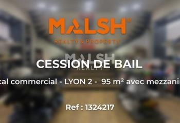 Local commercial à céder Lyon 2ème - Victor Hugo - Transports