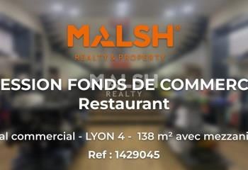 Restaurant à vendre Croix-Rousse Lyon 4