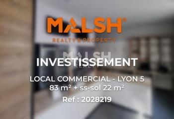 Local commercial à vendre Lyon 5 - Quais de Saône