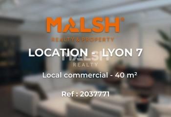 Local commercial à louer Lyon 7 - Proche métro Garibaldi