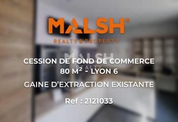 Local commercial à louer Lyon 6 - Métro et bus