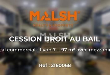 Location local commercial Lyon 7 - Quartier Gerland