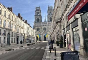 Location bureaux hyper centre Orléans, proche tram et bus