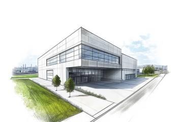 Bâtiment clé en main à vendre Dardilly - Proche A6 et bus