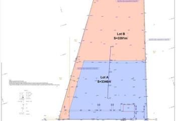 Terrain constructible St-Laurent-de-Mure - RN6 et A432 à proximité