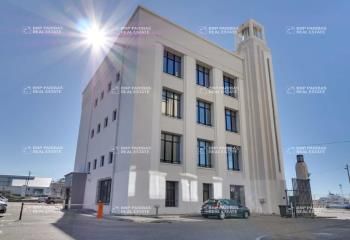 Location bureaux Marseille 2 - Euroméditerranée, vue mer, parking inclus