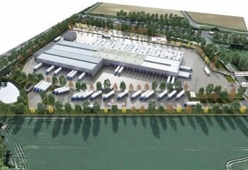 Messagerie à louer Rémy - Façade autoroutière A1