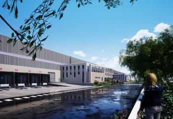 Entrepôt classe A à louer Silly-le-Long - Accès direct RN2