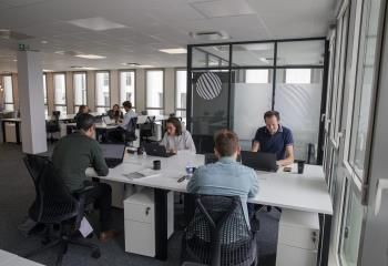 Bureaux en open space - Nantes - Gare - Tram
