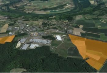 Terrains industriels à vendre Heudebouville - A13 et Rouen