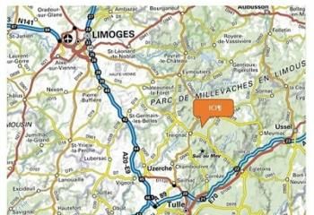 Terrain industriel à vendre Soudaine-Lavinadière, proche A20 et Tulle